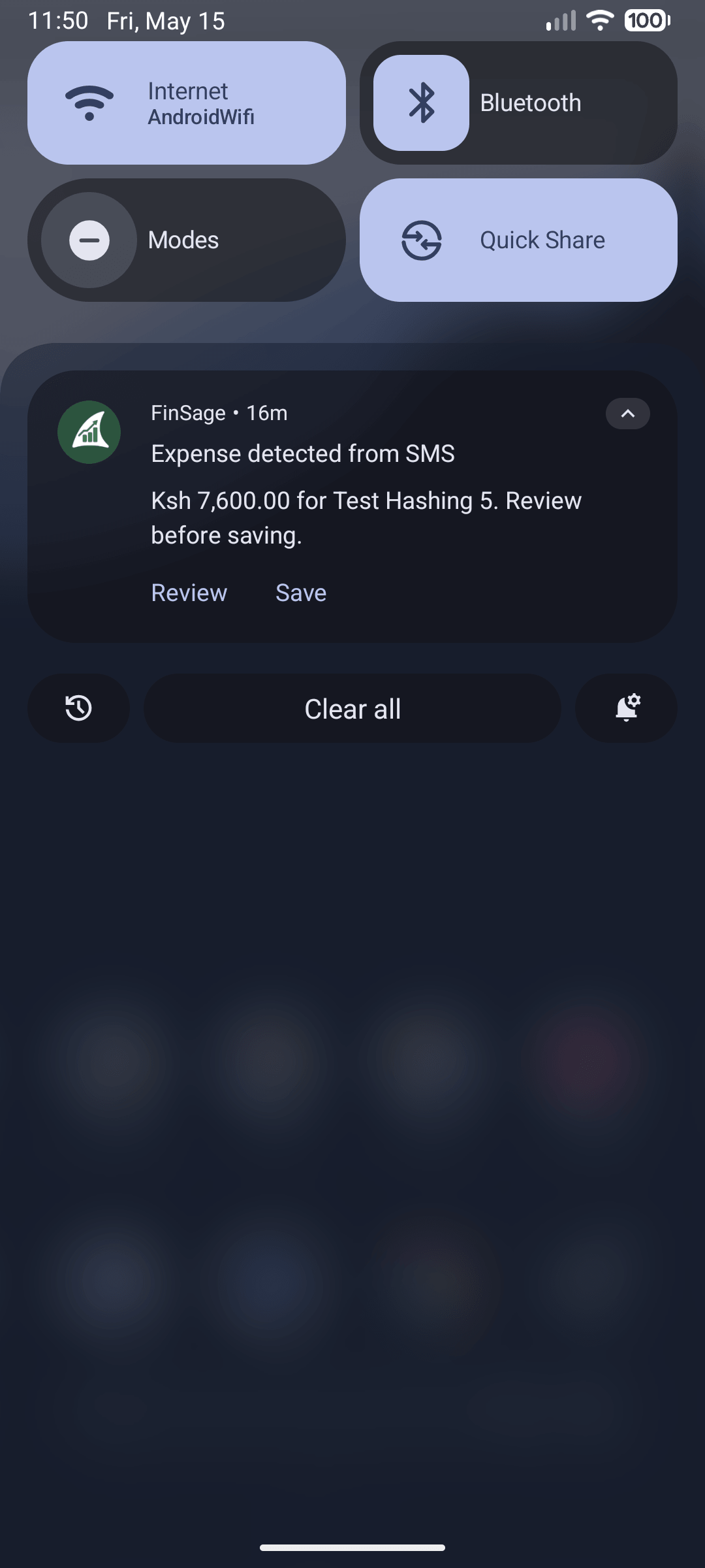Notifications