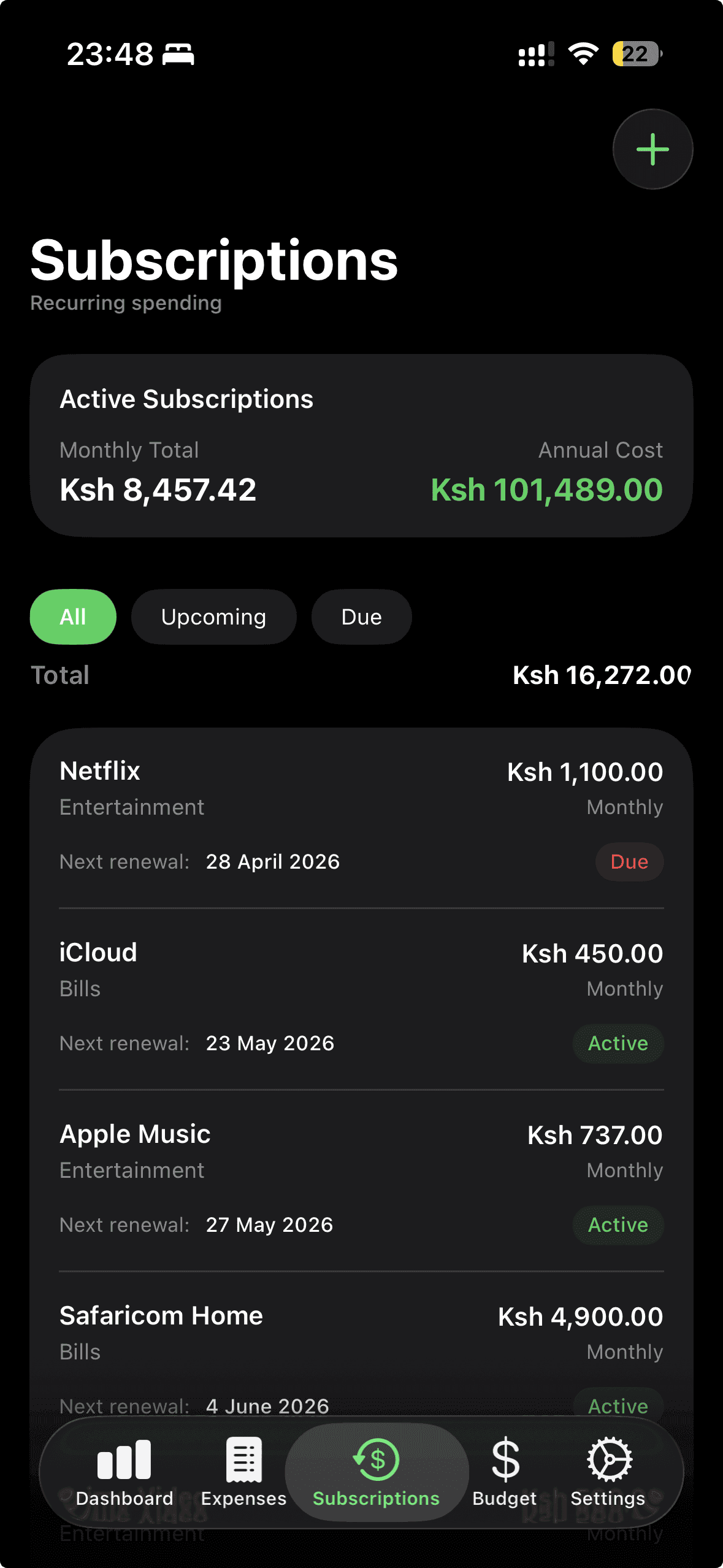 Subscriptions